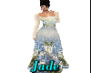 J-Blue Flower Dress