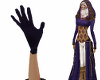 Peni Gloves Purple