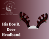 His Doe R. Deer Headband
