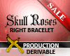 [X] Skull FM R Bracelet