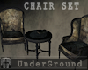 Underground Chair set