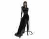 Devine Gown Vamp Black