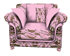 PINK CAMO COUPLES CHAIR