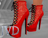 JVD Laced Red Boot