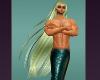 Sexy Male Mermaid Tails Halloween Costumes Long Hair