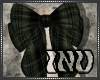 ☆ grn plaid bow