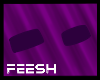 Feesh Purple Anklets