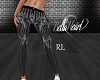 Black Lace Pant -RL