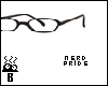 Nerd pride w/ glasses