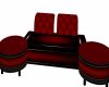 red sofa