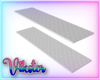 v double shelfs white