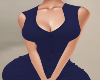 N Blue Button Down Maxi