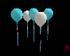 {DP} Aqua Ivory Balloons