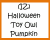 (IZ) Toy Owl Pumpkin