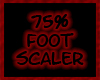 м| 75% Foot Scaler