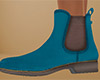 Teal Chelsea Boots 2 (F)
