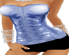 -XXL Blue Corset-