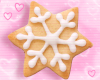 ! snowflake cookie