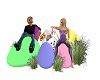 Easter Egg Chairs