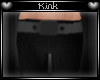 -k- Belted Jeans Black