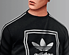 Adidas Black .Sweater