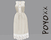 P4--Frill Dress-Beige