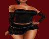 Goth Black Lace Outfit