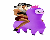 12 Poses Alpaca -purple-