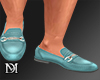 Teal Loafers  ♛ DM