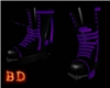 (BD) Purple Rebel Boots