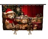Christmas Bear Curtains