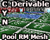 Derivable Pool Room Mesh