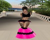 Hot Sexy Pink An Black