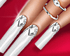 White Nails ❀