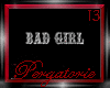 (P) Bad Girl Stamp