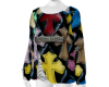 Y2K Chrome Sweater