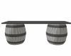 barrel table bar