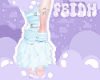 ☽ blu sockies ☾