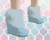 *p* Fur Boots (Blue)