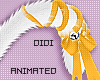 !!D Cute Cat Tail Orange