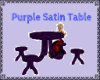 Purple Satin Table