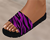 Rose Tiger Stripe Sandals (F)