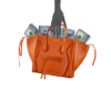 Orange C Money Bag