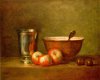 Silver Goblet by Chardin