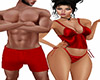 red vday set