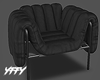 Modern Armchair Black