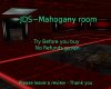 ~JDS~ Mahogany room