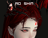侍. Abysm Hair RED