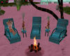 O*Beach LC Chairs&Fire
