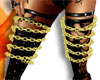 [J] Gold chain garter rt